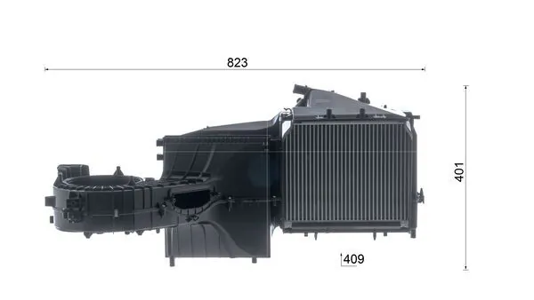 Evaporator, aer conditionat
