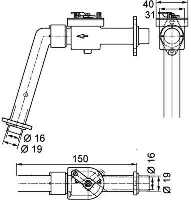 Supapa control agent frigorific