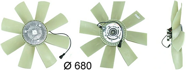 Ventilator radiator racire