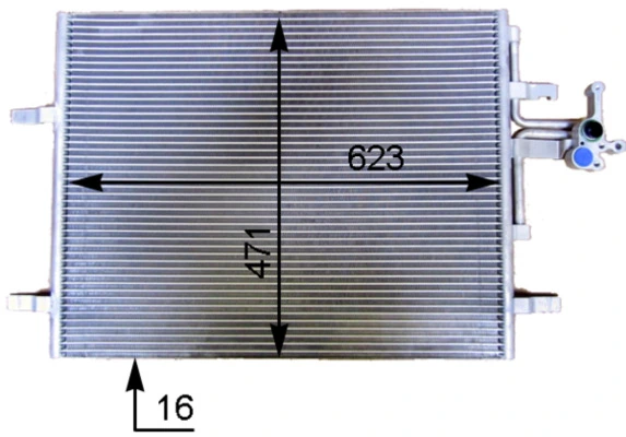 Radiator climatizare