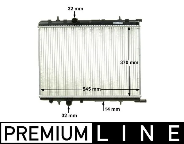 Radiator racire motor