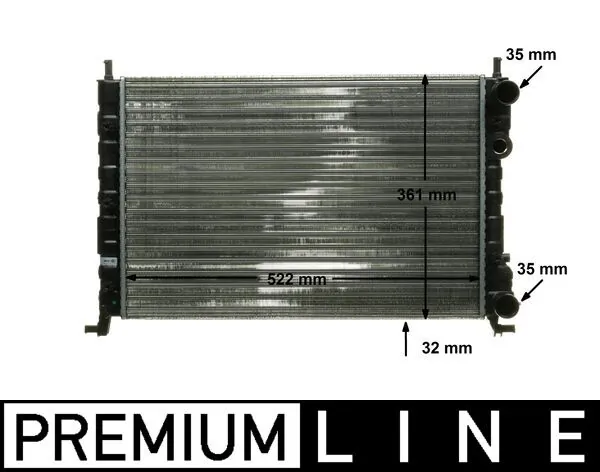 Radiator racire motor