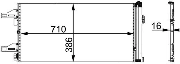 Radiator climatizare