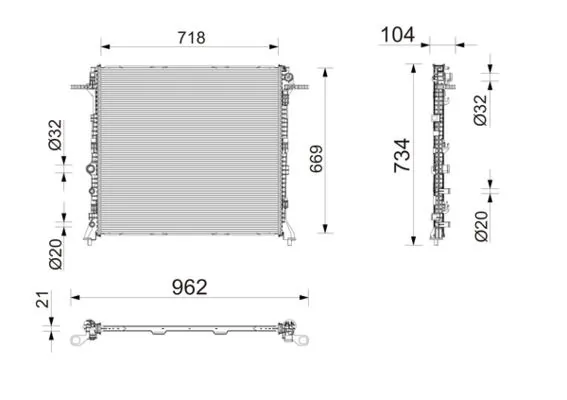 Radiator, racire motor