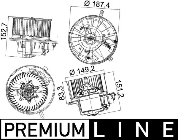 Ventilator habitaclu