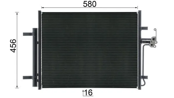 Radiator climatizare