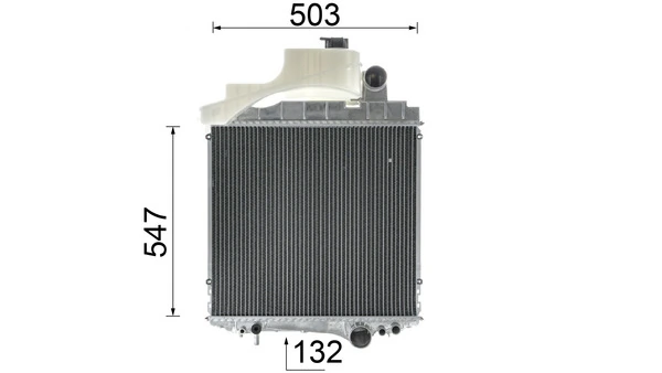 Radiator racire motor