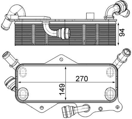 Radiator racire ulei cutie viteze automata
