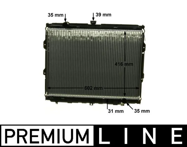Radiator racire motor