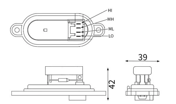 Ventilator, habitaclu