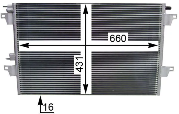 Radiator climatizare