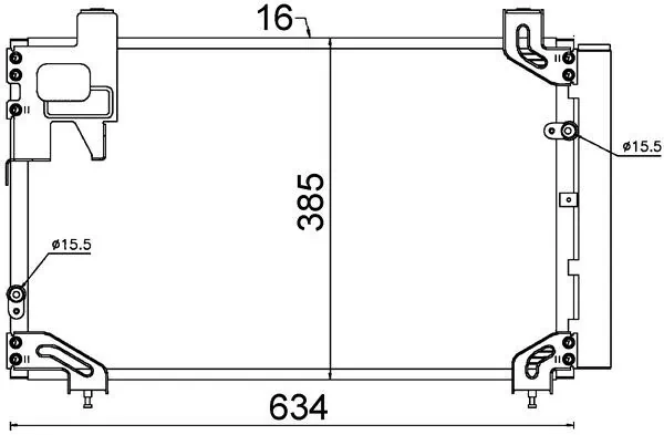 Radiator climatizare