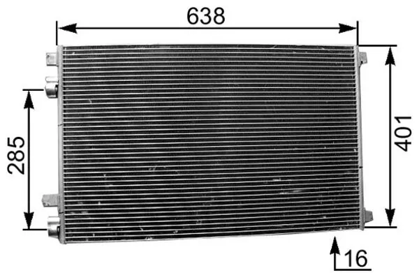 Radiator climatizare