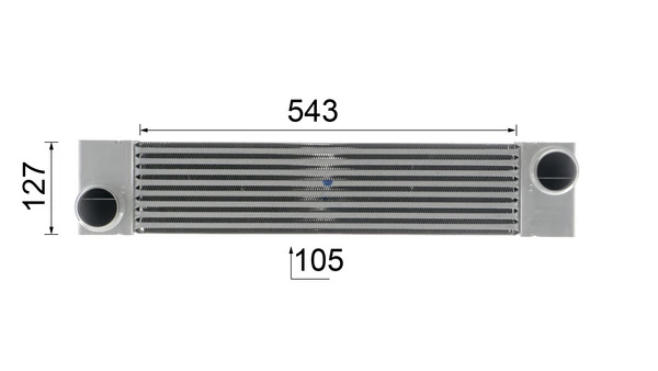 Intercooler, compresor