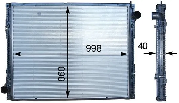 Radiator racire motor