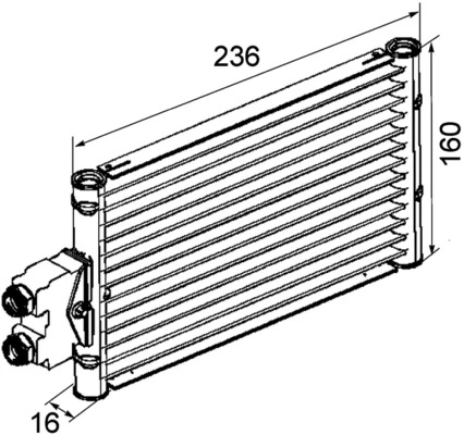 Radiator racire ulei cutie viteze automata