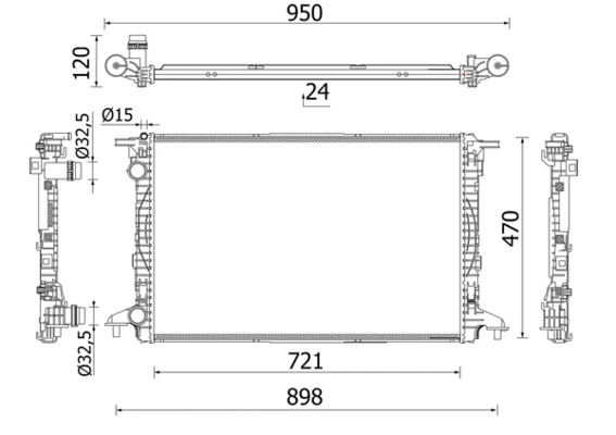 Radiator, racire motor