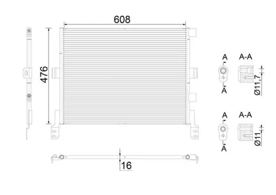 Radiator climatizare