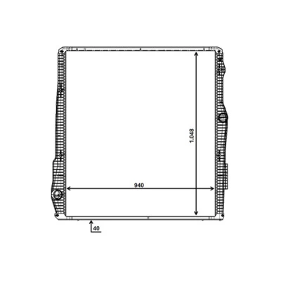 Radiator racire motor