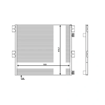 Radiator climatizare