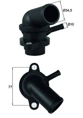 Termostat lichid racire
