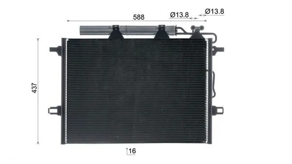 Radiator climatizare