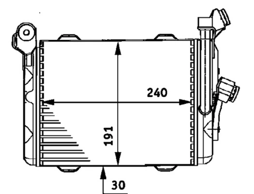 Radiator ulei / termoflot