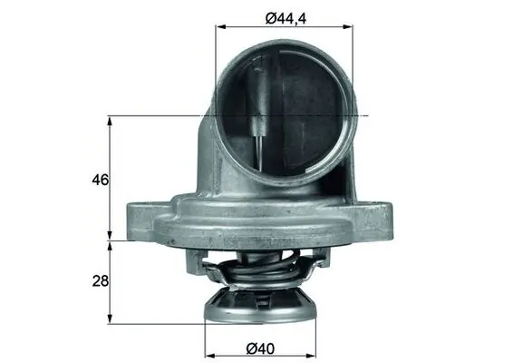 Termostat lichid racire