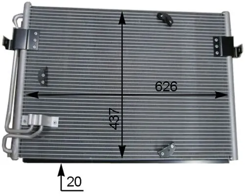 Radiator climatizare