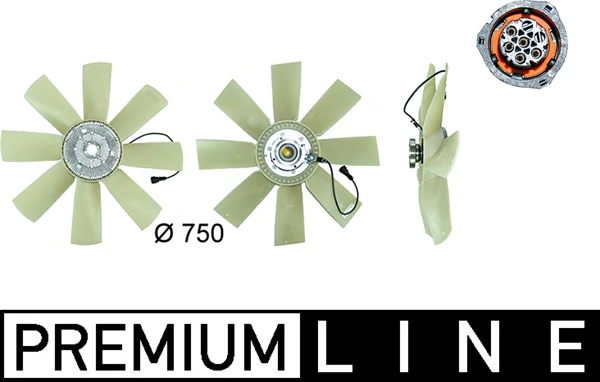 Ventilator radiator racire