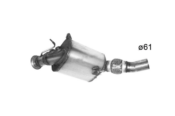 Filtru funingine/particule, sist.de esapament