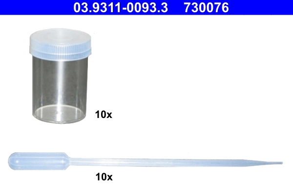 Set pentru mostre lichid frana