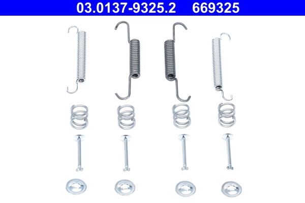 Set accesorii saboti frana