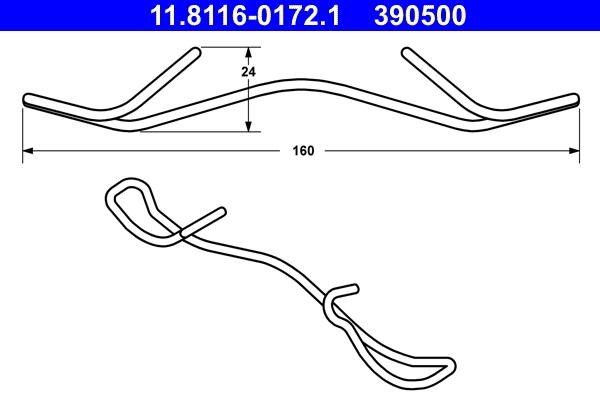 Arc etrier frana