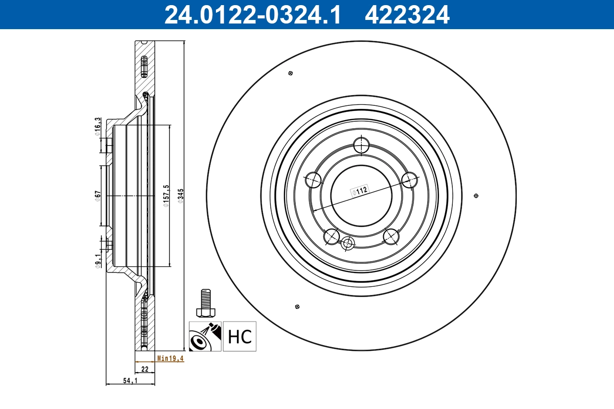 Disc frana