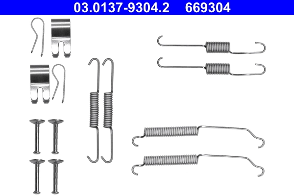 Set accesorii saboti frana