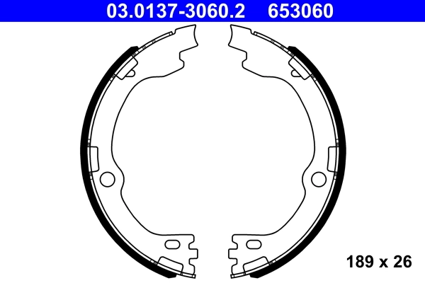 Set plăcuțe frână spate Kia Sorento 2.0-3.5 D 14-20