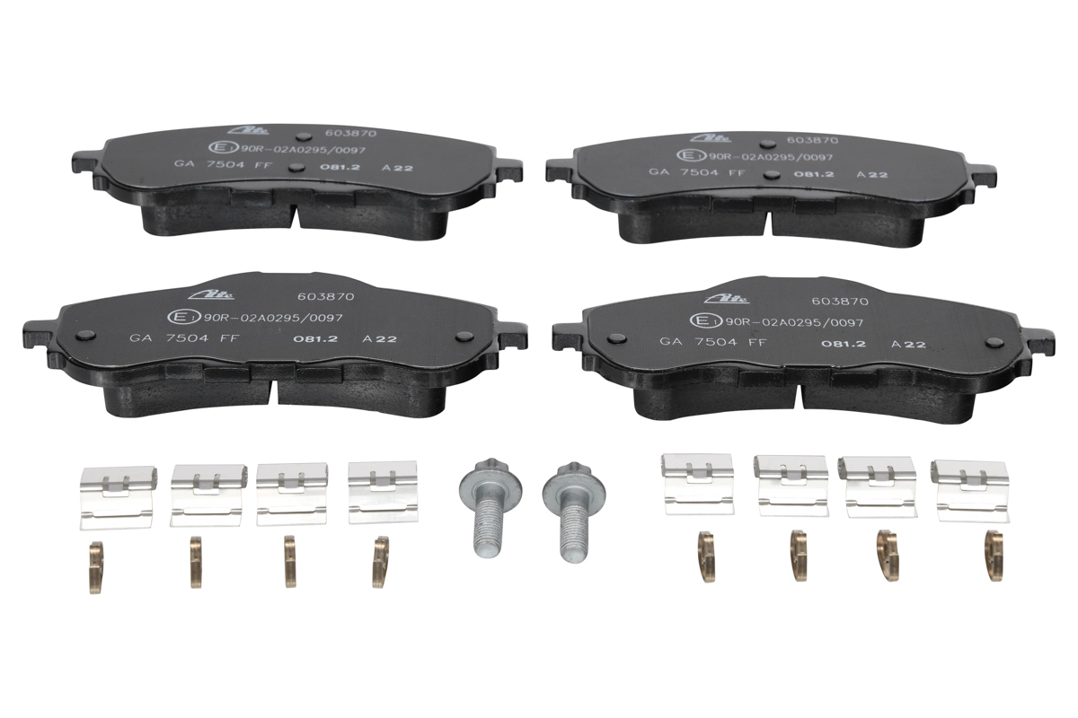 Set placute frana