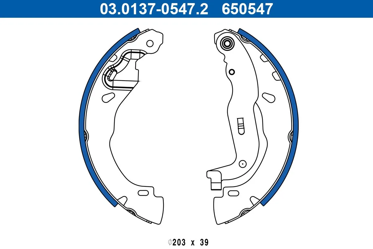 Set plăcuțe frână Dacia Logan/Sandero 1.0 21-