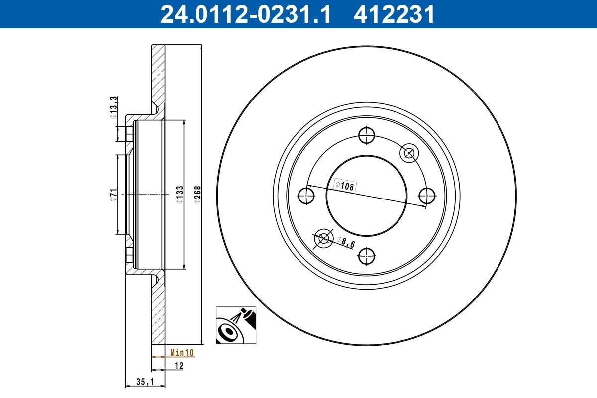 Disc frana