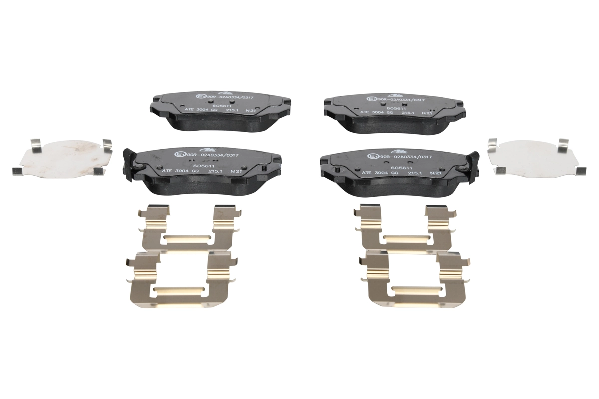 Set placute frana