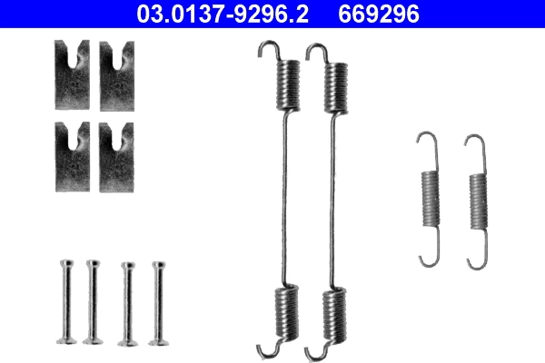 Set accesorii saboti frana