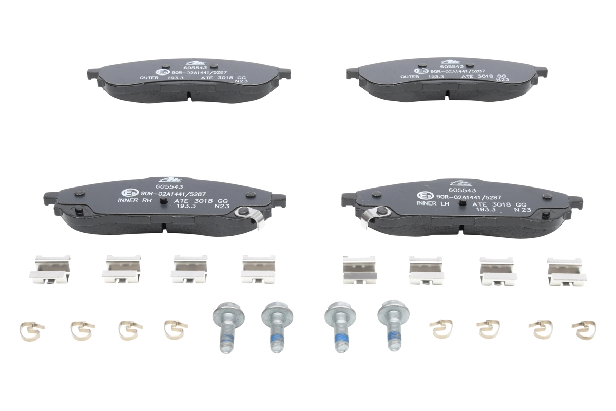 Set placute frana