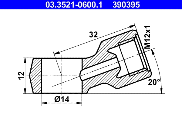 Conector, conducte metal