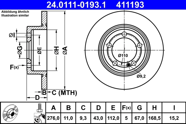 Disc frana