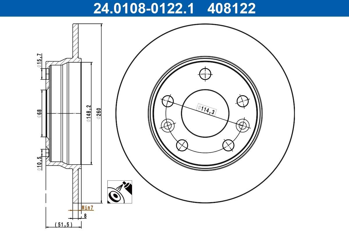 Disc frana