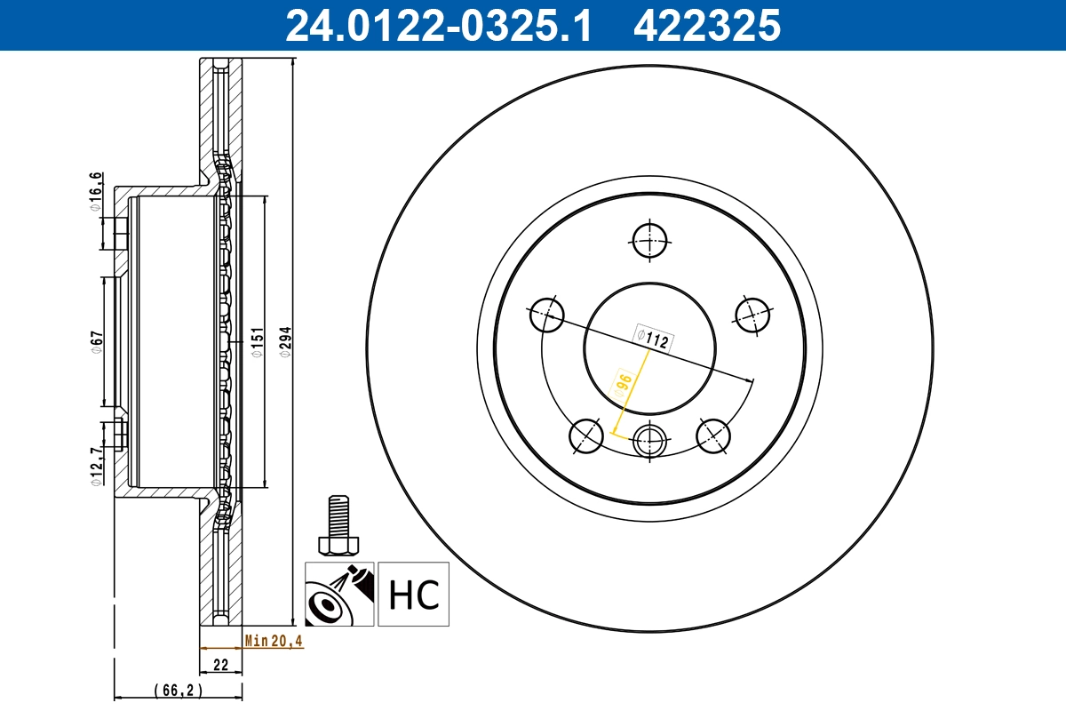 Disc frana