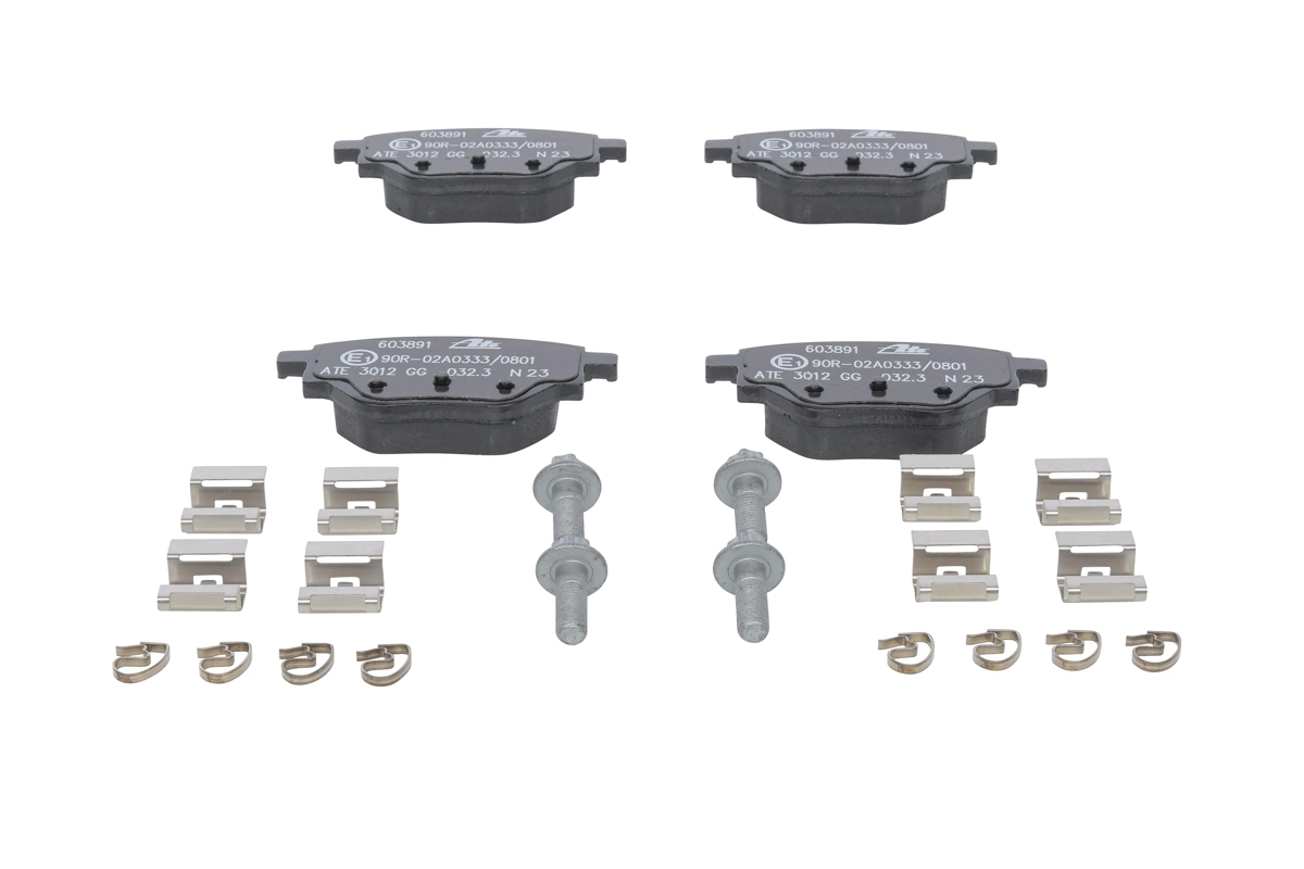 Set placute frana