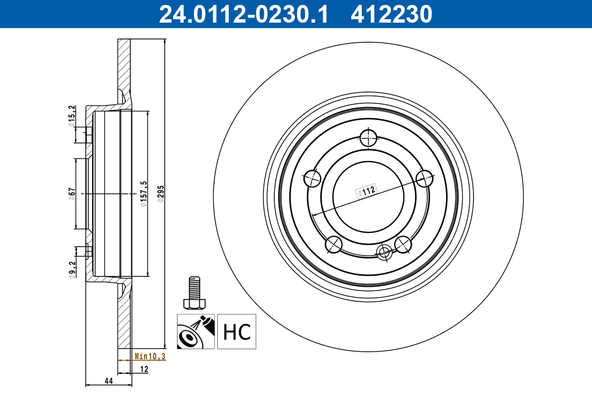 Disc frana