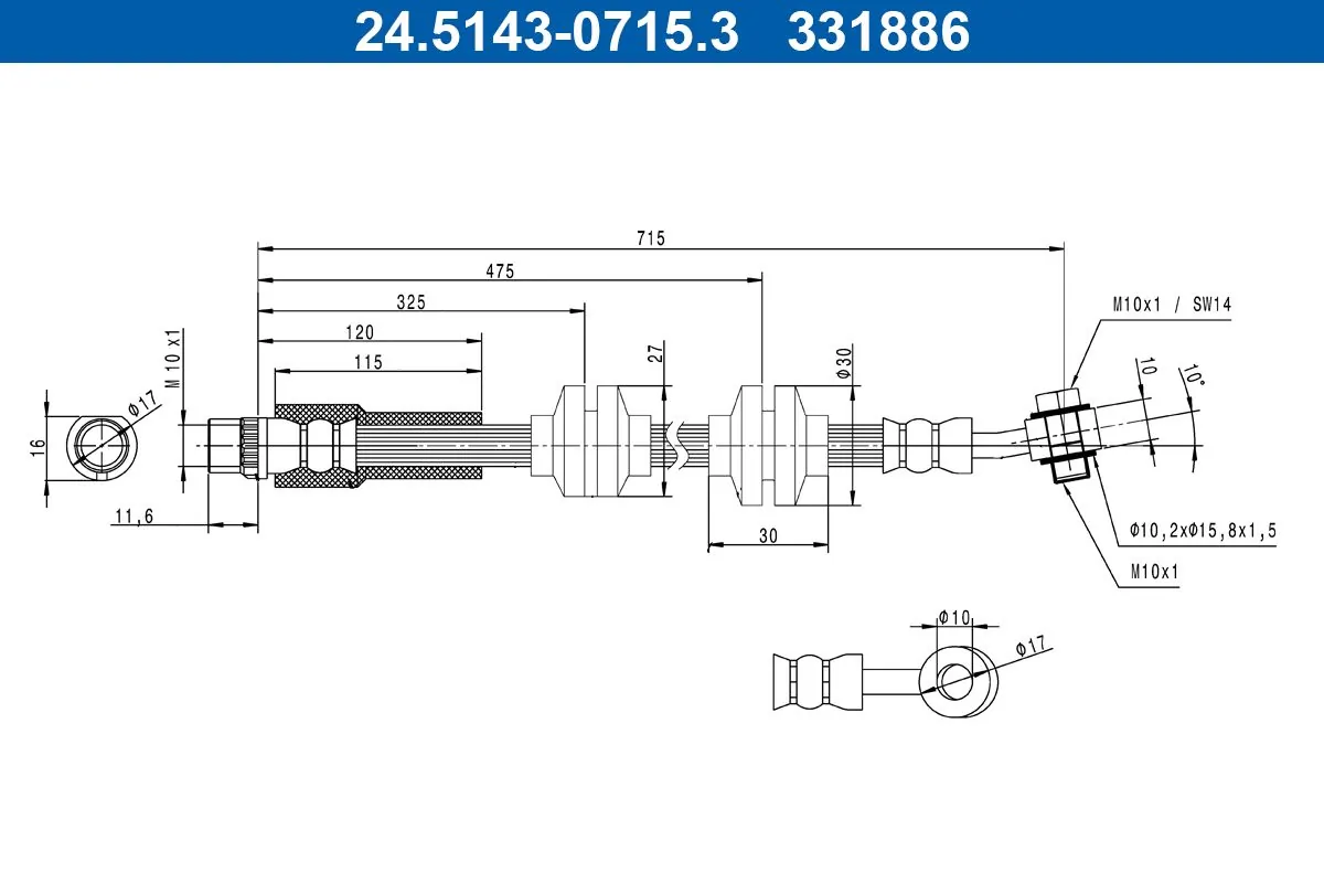 Cablu HAM. ELAST. RENAULT P. ESPACE/MEGANE/SCENIC/TALISMAN 1 0-1 8/1 5-2 0 DCI 15- LE/PR